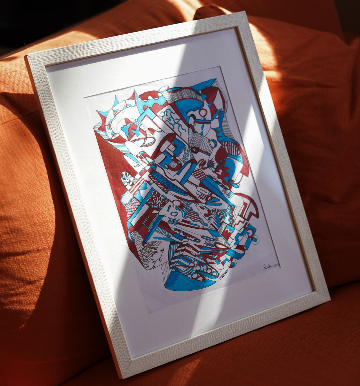 My Superman — dessin, A4, 2023